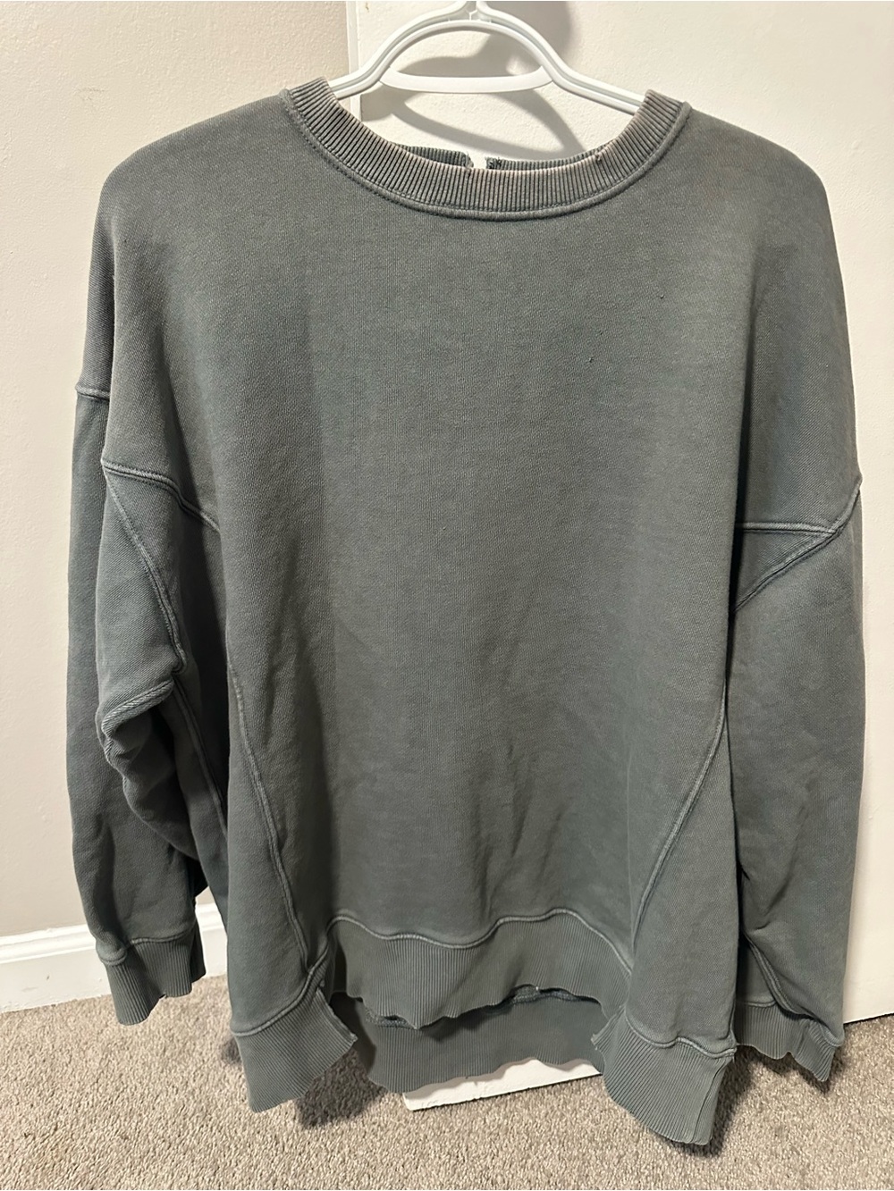 Women’s Aerie Washed Green Sweatshirt